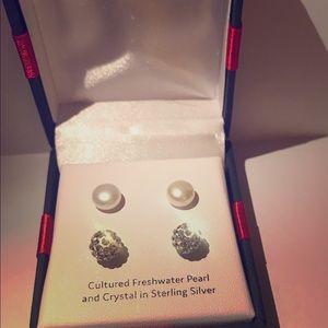 Pearl&Crystal Earrings